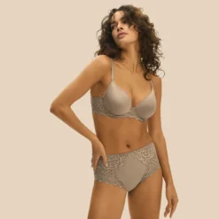 Simone Perele Soutien-gorge Spacer Décolleté Plongeant - Grège -FITANCY Boutique simone perele spacer dcollet plongeant 3652517 3 6799be7f31d73 1140x1140