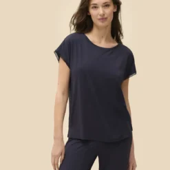 Simone Perele Top Manches Courtes Aurore - Bleu