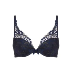 Simone Perele Soutien-gorge Push-up Décolleté Plongeant - Saphir -FITANCY Boutique simone perele triangle soutien gorge ampliforme 3694529 3 68b704f013417 1140x1140