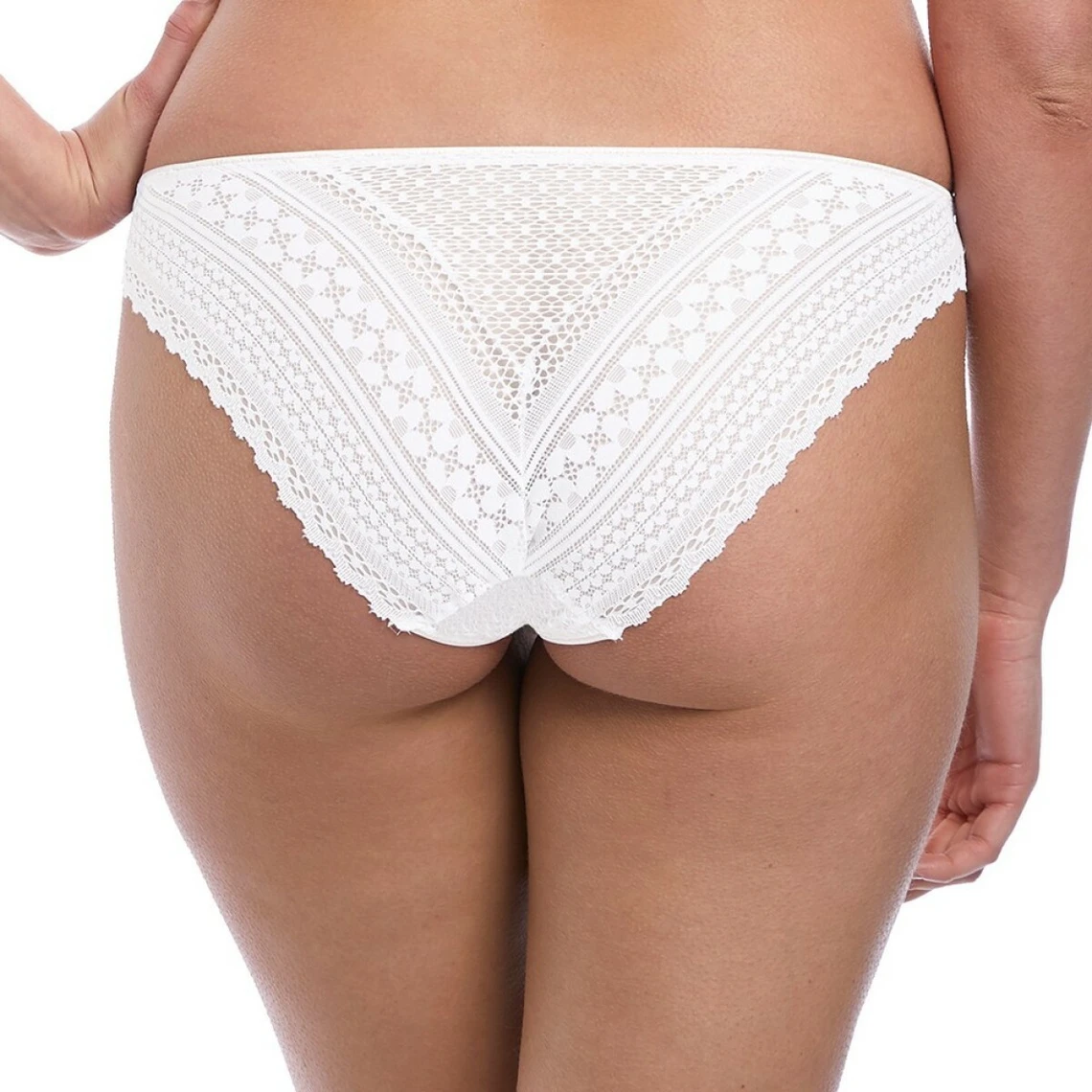Freya Daisy Lace Brief in Blanc 5 Freya Daisy Lace Brief in Blanc – Image 3