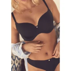 Cleo by Panache Harper Slip Brésilien Noir - Lingerie de Luxe -FITANCY Boutique slip bresilien noir 309273 5 1140x1140