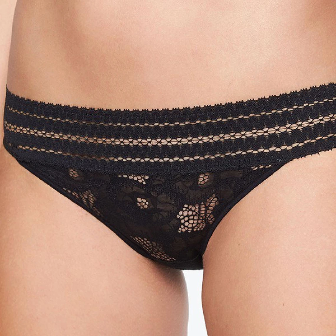 Chantelle Montsouris Classic Black Briefs - Elegant Lingerie 4 Chantelle Montsouris Classic Black Briefs - Elegant Lingerie – Image 2