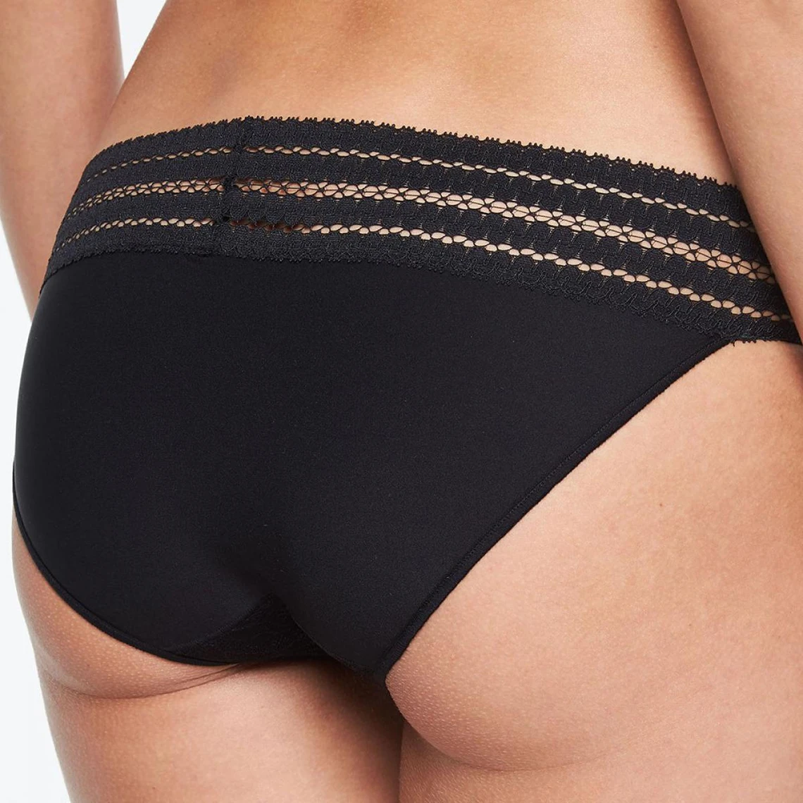Chantelle Montsouris Classic Black Briefs - Elegant Lingerie 5 Chantelle Montsouris Classic Black Briefs - Elegant Lingerie – Image 3
