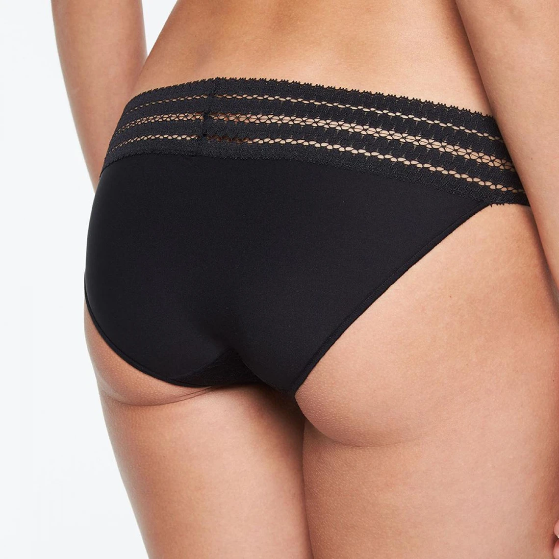 Chantelle Montsouris Classic Black Briefs - Elegant Lingerie 7 Chantelle Montsouris Classic Black Briefs - Elegant Lingerie – Image 5