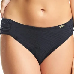 Ensemble Lingerie Ottawa 10 Ensemble Lingerie Ottawa -FITANCY Boutique slip de bain mi couvrant cotes plisses fantasie ottawa black 1 1140x1140