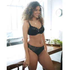 Sans Complexe Ariane Essential - Slip Microfibre et Dentelle Noir 10 Sans Complexe Ariane Essential - Slip Microfibre et Dentelle Noir -FITANCY Boutique slip noir 1218075 3 1140x1140