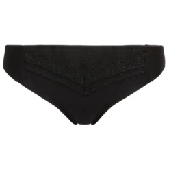 Chantelle Every Curve Black Briefs - Refined Microfiber and Embroidery -FITANCY Boutique slip noir 1232179 1140x1140