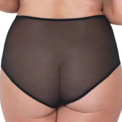 Curvy Kate Deluxe Slip Taille Haute & Porte-Jarretelles Amovibles Black Amande -FITANCY Boutique slip taille haute avec porte jarretelles amovibles curvy kate deluxe black amande 6 1140x1140