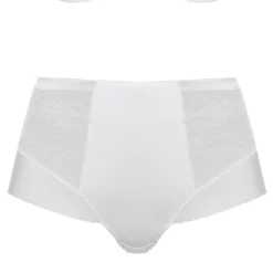 Slip Taille Haute Fantasie Illusion - Blanc Élégant -FITANCY Boutique slip taille haute blanc 308379 1140x1140 1