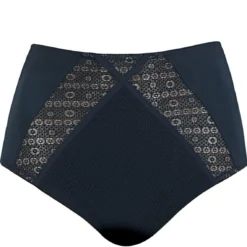 Elomi Mitzi Black High Waist Brief - Elegant Plus Size Lingerie 16 Elomi Mitzi Black High Waist Brief - Elegant Plus Size Lingerie -FITANCY Boutique slip taille haute elomi mitzi black 5 1140x1140