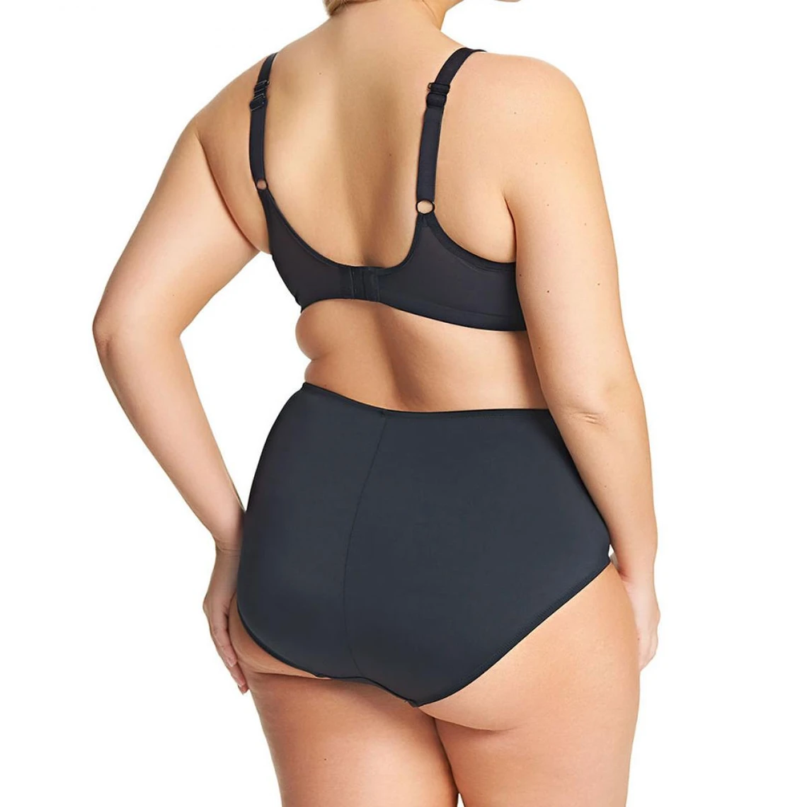 Elomi Mitzi Black High Waist Brief - Elegant Plus Size Lingerie 11 Elomi Mitzi Black High Waist Brief - Elegant Plus Size Lingerie – Image 9