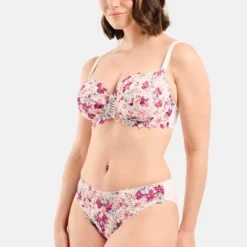 Sans Complexe Arum Mosaic Red Lace Briefs -FITANCY Boutique slip taille medium rouge 3426506 5 1140x1140