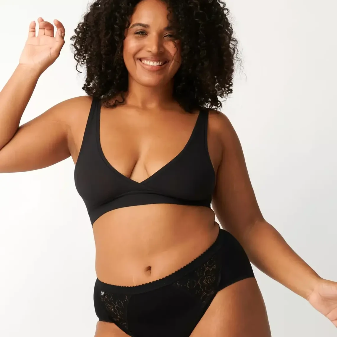 Culotte ClassiqueSloggi Chic Noire 7 Culotte ClassiqueSloggi Chic Noire – Image 5