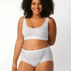 Sloggi Chic Maxi - Culotte Taille Haute Blanche en Coton 7 Sloggi Chic Maxi - Culotte Taille Haute Blanche en Coton -FITANCY Boutique sloggi culotte taille haute 1207933 4 67e578cbf1d4d 1140x1140