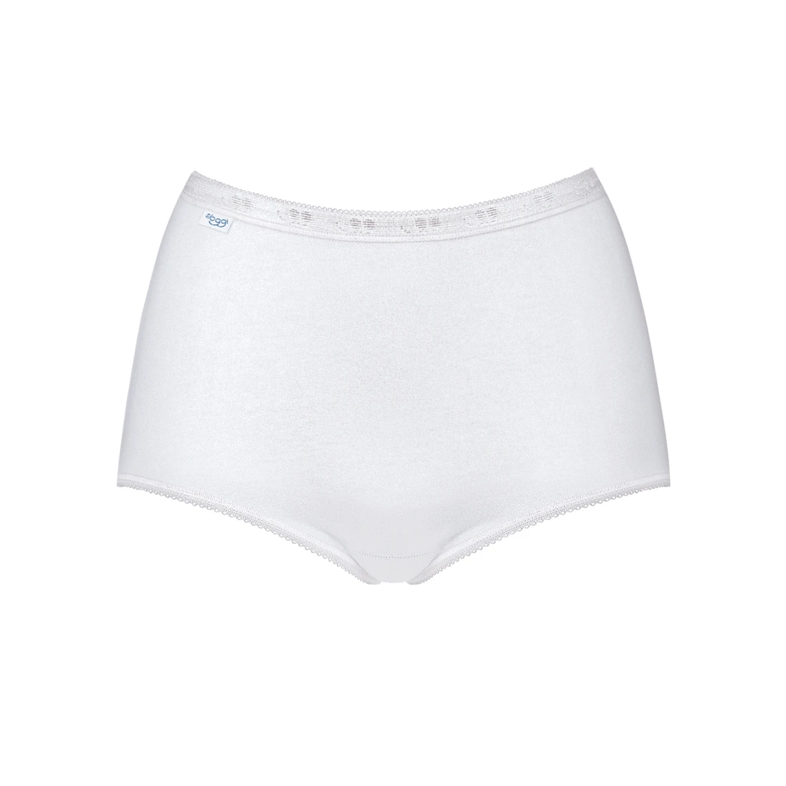 Lot de 3 Culottes Tailles Hautes Sloggi Basic - Confort Coton Blanc 9 Lot de 3 Culottes Tailles Hautes Sloggi Basic - Confort Coton Blanc – Image 7