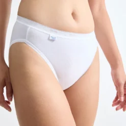 Sloggi Lot de 4 Culottes Échancrées Basic Tai en Coton -FITANCY Boutique sloggi slip echancre 3700315 3 68d2cabe7a7a6 1140x1140