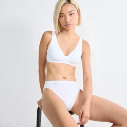 Sloggi Lot de 4 Culottes Échancrées Basic Tai en Coton -FITANCY Boutique sloggi slip echancre 3700315 5 68d2cac0d0a63 1140x1140