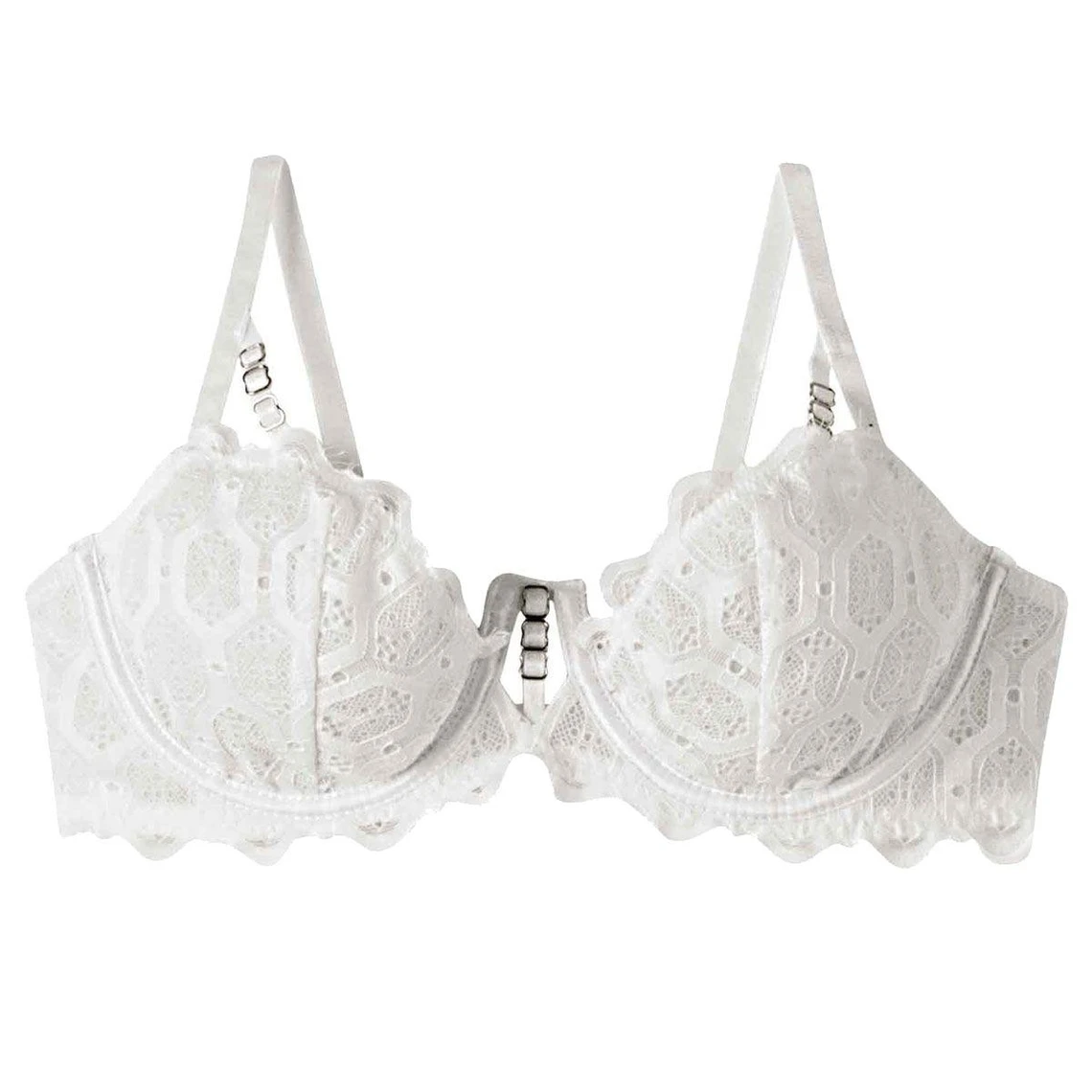 Soutien-gorge à Armatures Blanc Imprévisible 4 Soutien-gorge à Armatures Blanc Imprévisible – Image 2