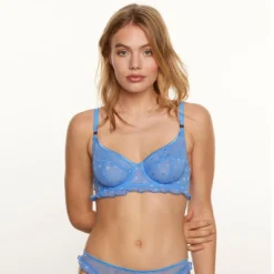 Brigitte Bardot - Soutien-gorge à Armatures Bleu Podium