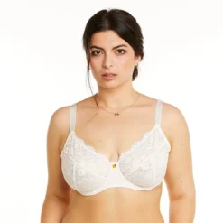 Camille Cerf x Pomm Poire - Soutien-gorge Grand Maintien Ivoire Gaïa