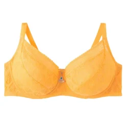 Soutien-gorge à Armatures Grand Maintien Jaune Ruche -FITANCY Boutique soutien gorge a armatures grand maintien jaune ruche 3576132 4 1140x1140