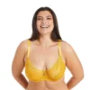 Soutien-gorge à Armatures Grand Maintien Jaune Ruche