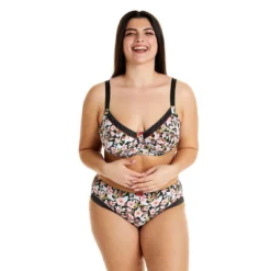 Soutien-gorge à Armatures Grand Maintien Kaki Seventies -FITANCY Boutique soutien gorge a armatures grand maintien kaki seventies 3543992 2 1140x1140