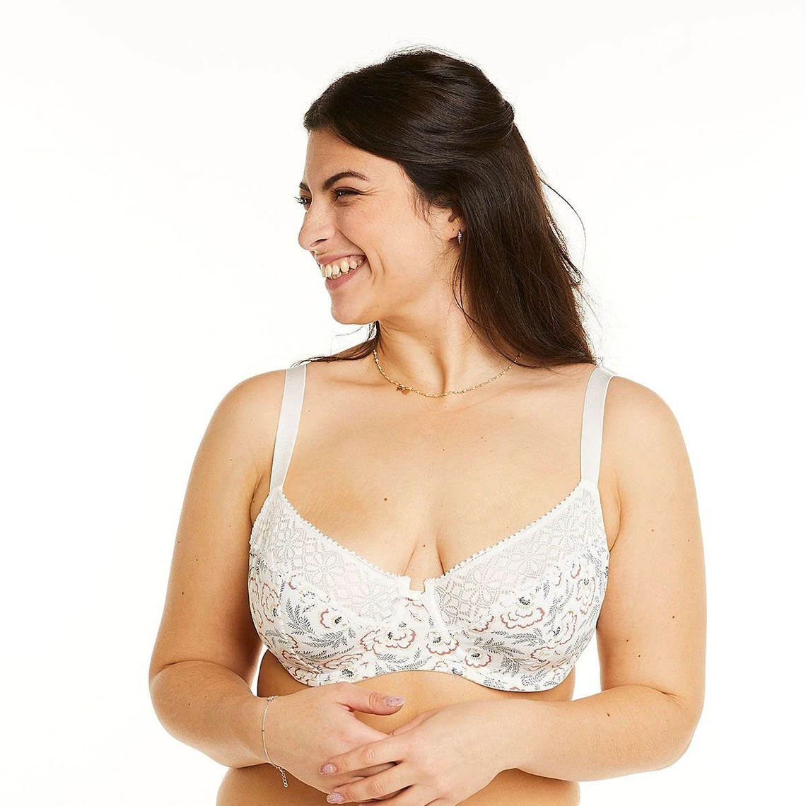 Pomm Poire - Soutien-Gorge à Armatures Grand Maintien Palanquin Multico Ivoire 3 Pomm Poire - Soutien-Gorge à Armatures Grand Maintien Palanquin Multico Ivoire