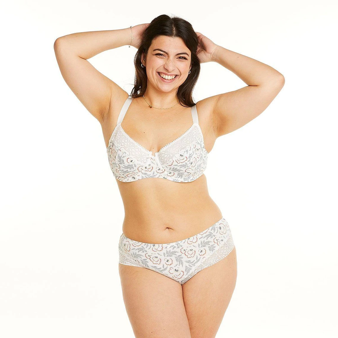 Pomm Poire - Soutien-Gorge à Armatures Grand Maintien Palanquin Multico Ivoire 5 Pomm Poire - Soutien-Gorge à Armatures Grand Maintien Palanquin Multico Ivoire – Image 3