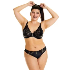 Pomm Poire Epilogue - Soutien-gorge à Armatures Noir Grand Maintien -FITANCY Boutique soutien gorge a armatures grand maintien noir epilogue 3544062 2 1140x1140