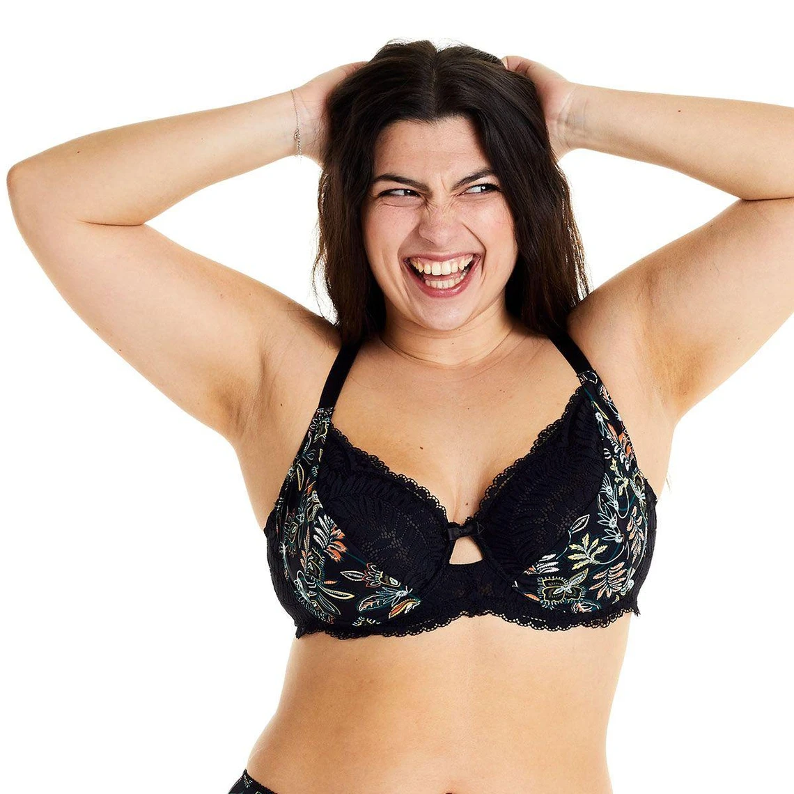 Pomm Poire - Soutien-Gorge à Armatures Grand Maintien Ivresse Noir 3 Pomm Poire - Soutien-Gorge à Armatures Grand Maintien Ivresse Noir