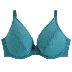 Pomm Poire Soutien-gorge Emboîtant Turquoise à Grand Maintien -FITANCY Boutique soutien gorge a armatures grand maintien turquoise index 3543954 4 1140x1140