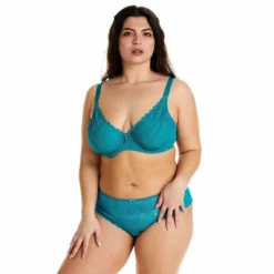 Pomm Poire Soutien-gorge Emboîtant Turquoise à Grand Maintien -FITANCY Boutique soutien gorge a armatures grand maintien turquoise index 3543954 2 1140x1140