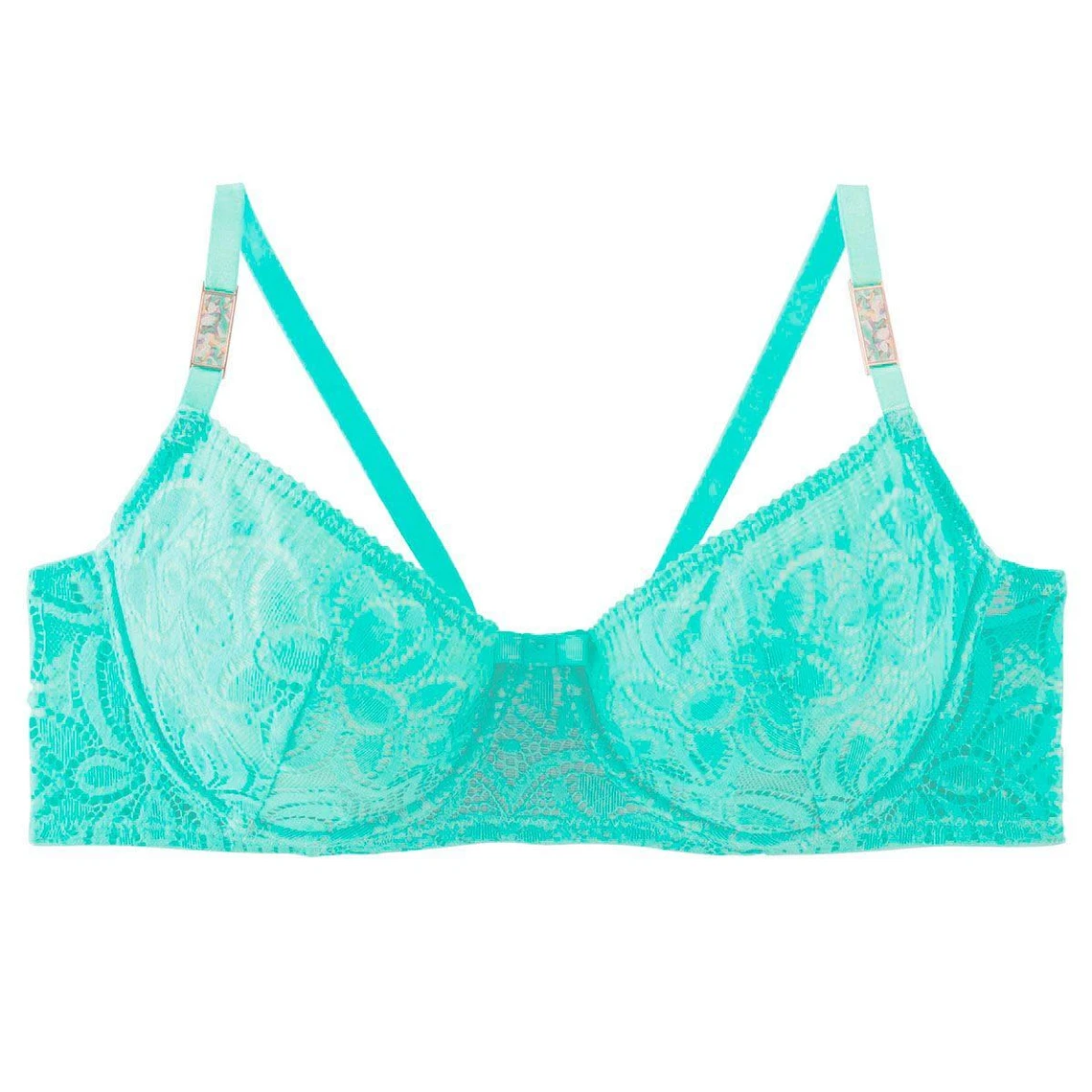 Soutien-gorge à Armatures Grand Maintien Turquoise Roulotte 6 Soutien-gorge à Armatures Grand Maintien Turquoise Roulotte – Image 4
