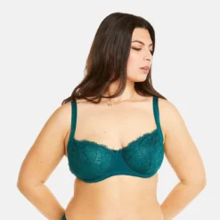 Pomm Poire Soutien-gorge à Armatures Grand Maintien - Vert Impériale -FITANCY Boutique soutien gorge a armatures grand maintien vert imperiale 3620549 7616039 39 1140x1140