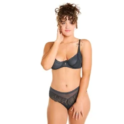 Pomm Poire - Soutien-gorge à Armatures Gris Abeille en Dentelle -FITANCY Boutique soutien gorge a armatures gris abeille 3662497 7883169 69 1140x1140