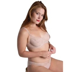 Passionata Soutien-gorge à Armatures En Dentelle Florale - Rose