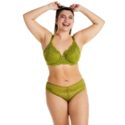 Pomm Poire - Soutien-gorge à Armatures Vert Fougère Élégant -FITANCY Boutique soutien gorge a armatures vert fougere 3540014 2 1140x1140