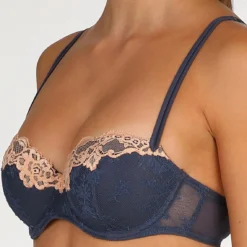 Marie Jo Soutien-gorge à Balconnets Bleu - Lingerie de Luxe 13 Marie Jo Soutien-gorge à Balconnets Bleu - Lingerie de Luxe -FITANCY Boutique soutien gorge a balconnets rembourre marie jo yoko blue shadow 3 1140x1140