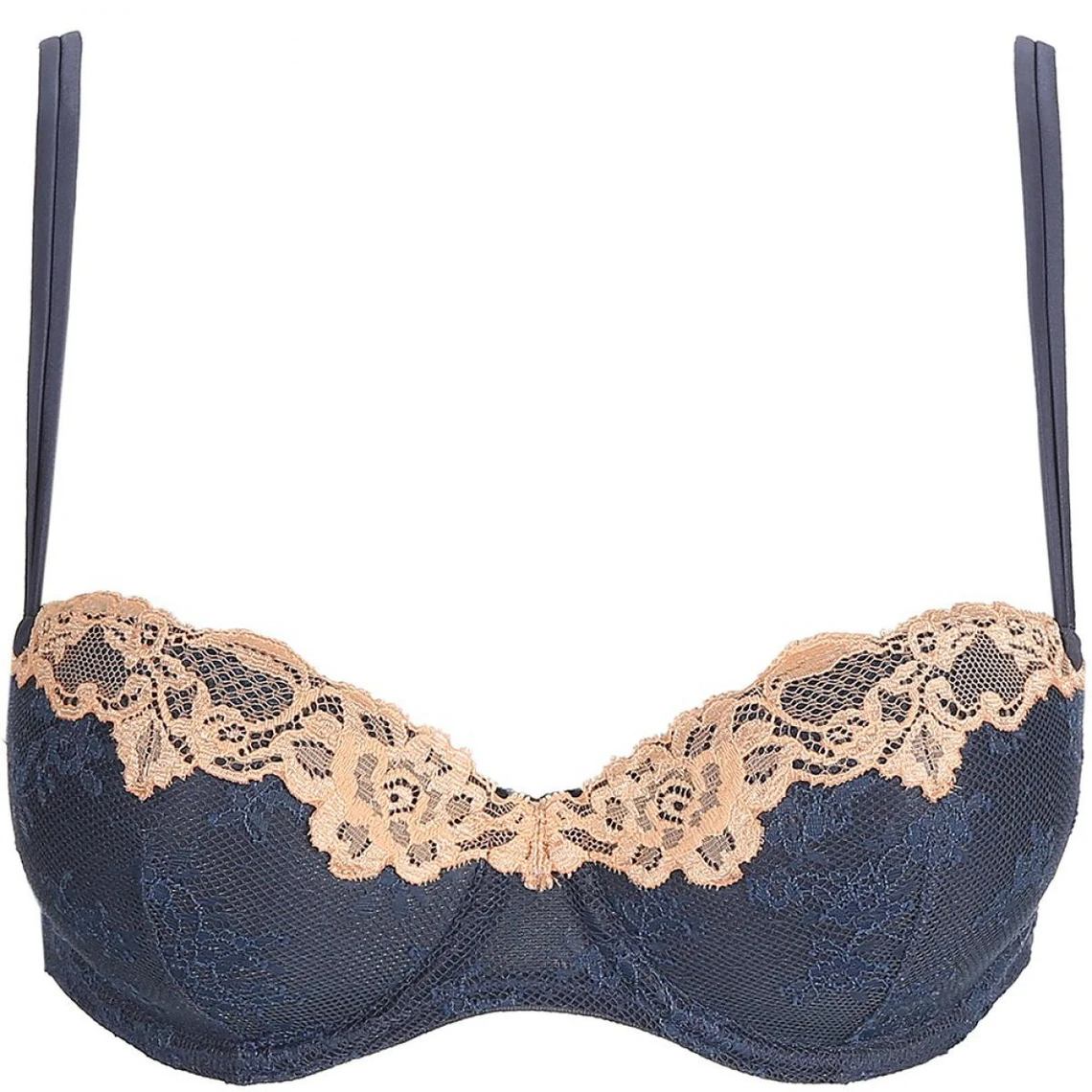 Marie Jo Soutien-gorge à Balconnets Bleu - Lingerie de Luxe 7 Marie Jo Soutien-gorge à Balconnets Bleu - Lingerie de Luxe – Image 5