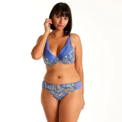 Pomm Poire Soutien-gorge Ampliforme Bleu Gazette | Lingerie Dentelle -FITANCY Boutique soutien gorge ampliforme coque moulee bleu gazette 3439360 6686482 82 1140x1140