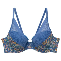 Pomm Poire Soutien-gorge Ampliforme Bleu Gazette | Lingerie Dentelle -FITANCY Boutique soutien gorge ampliforme coque moulee bleu gazette 3439360 6686486 86 1140x1140