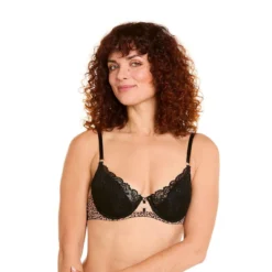 Soutien-gorge Ampliforme Coque Moulée Noir Samsara