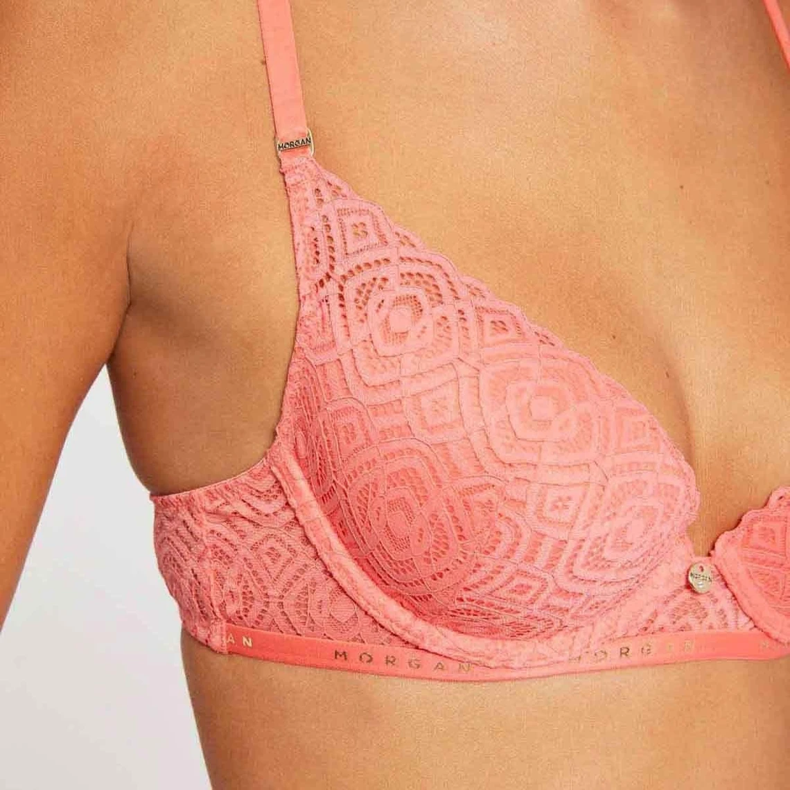 Morgan Lingerie - Soutien-gorge Ampliforme Coque Moulée Gwen Rose 7 Morgan Lingerie - Soutien-gorge Ampliforme Coque Moulée Gwen Rose – Image 5