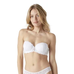 BRIGITTE BARDOT Soutien-gorge Ampliforme Coques Moulées Blanc Confidentielle