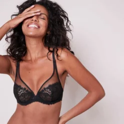 Simone Perele Wish Soutien-gorge Décolleté Plongeant Armatures Noir -FITANCY Boutique soutien gorge armatures decollete plongeant noir 1178063 5 1140x1140
