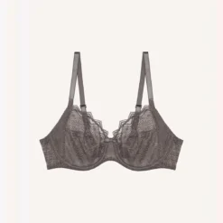 Passionata Soutien-gorge Avec Armatures Détails En Crochet - Gris