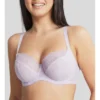 Cleo by Panache Soutien-gorge Balconnet à Armatures - Violet Blossom