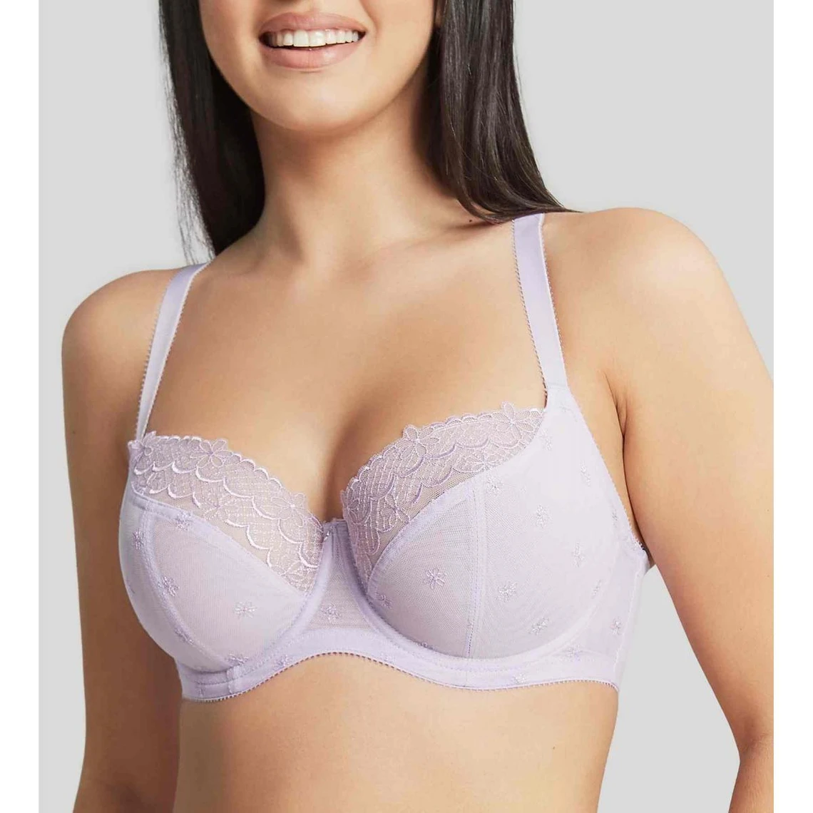 Cleo by Panache Soutien-gorge Balconnet à Armatures - Violet Blossom 3 Cleo by Panache Soutien-gorge Balconnet à Armatures - Violet Blossom