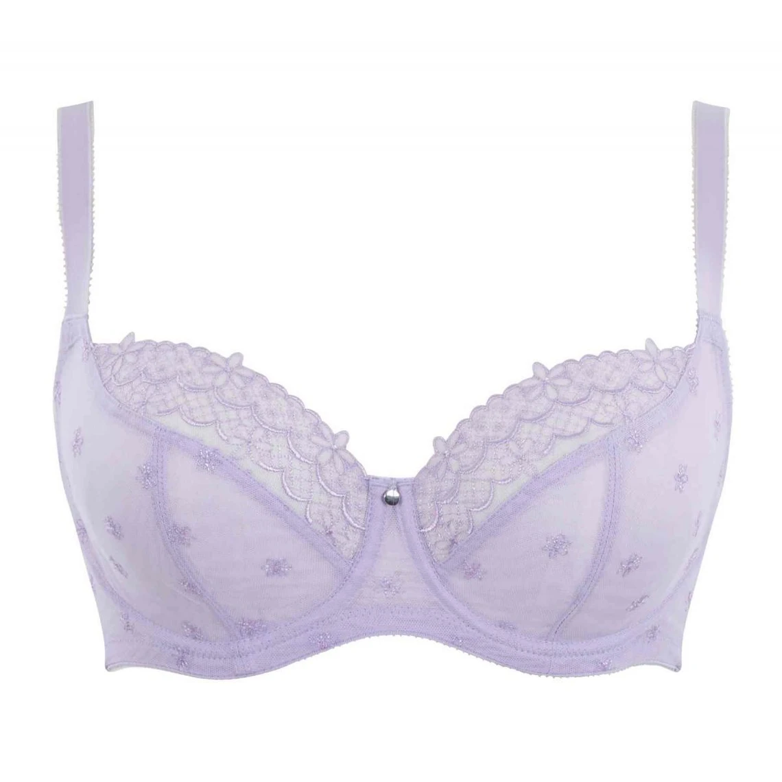 Cleo by Panache Soutien-gorge Balconnet à Armatures - Violet Blossom 4 Cleo by Panache Soutien-gorge Balconnet à Armatures - Violet Blossom – Image 2